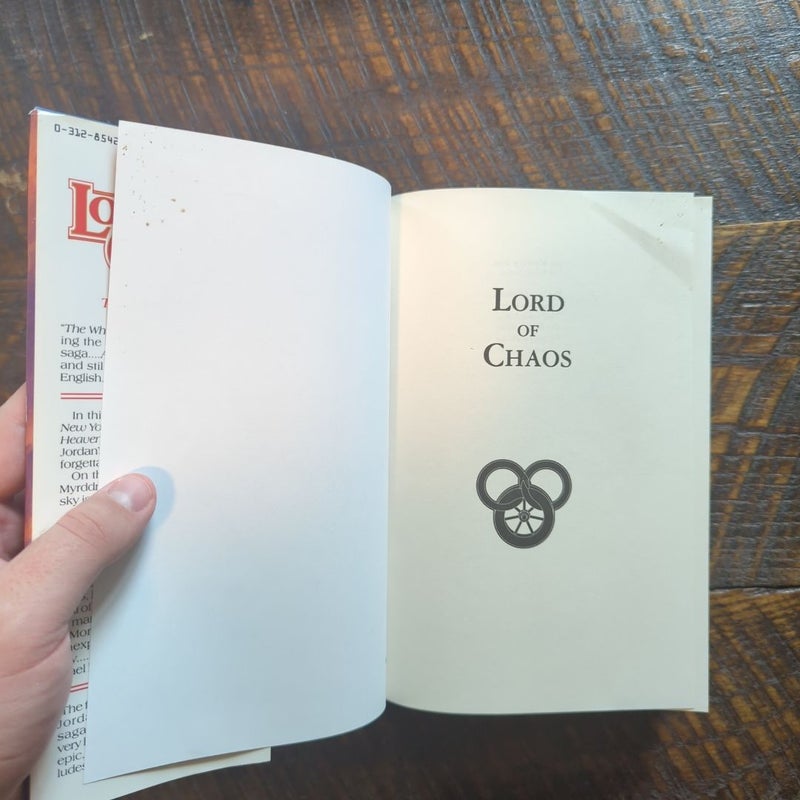 Lord of Chaos -1st Edition/1st Printing