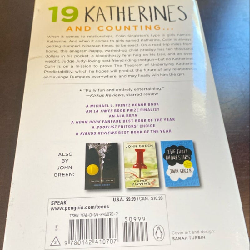 An Abundance of Katherines