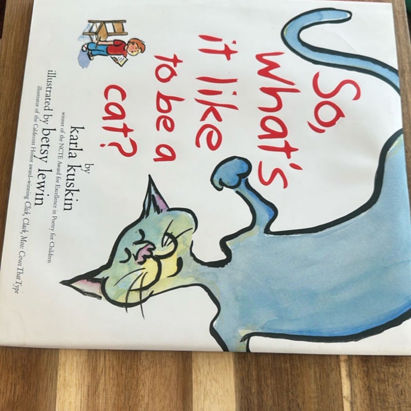 So, What's It Like to Be a Cat?