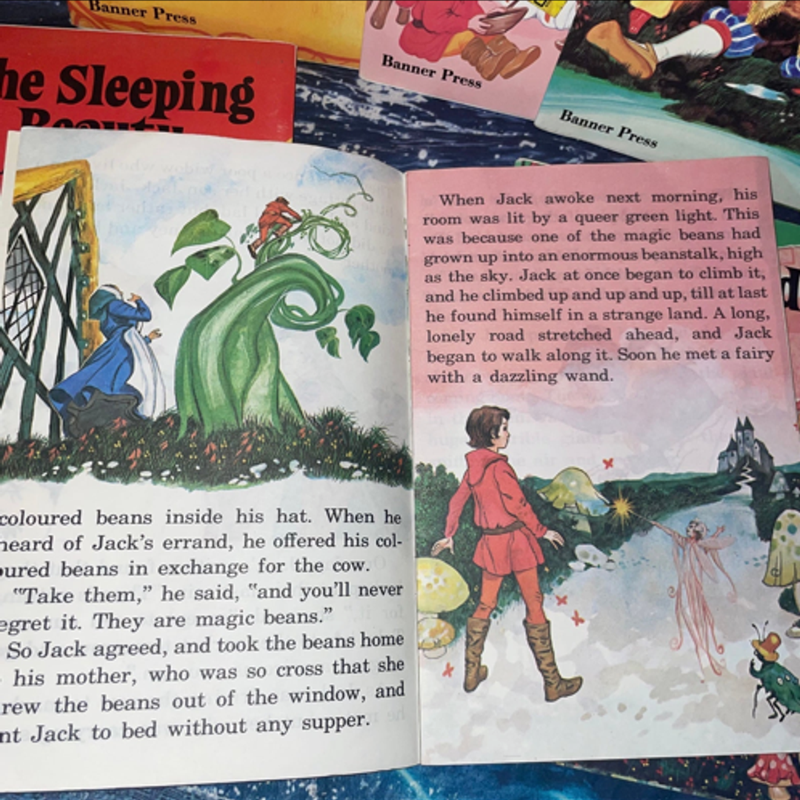 Vintage Fairytale Books Set