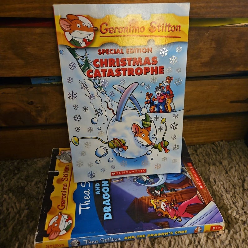 Geronimo Stilton books, set of 8