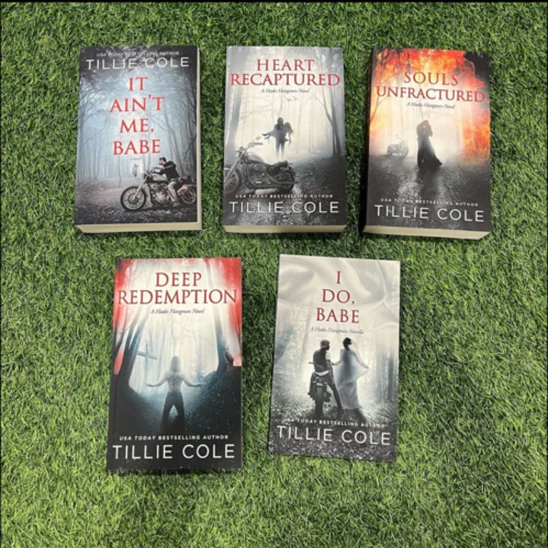 OOP Tillie Cole The Hades Hangmen Series SIGNED and PERSONALIZED 