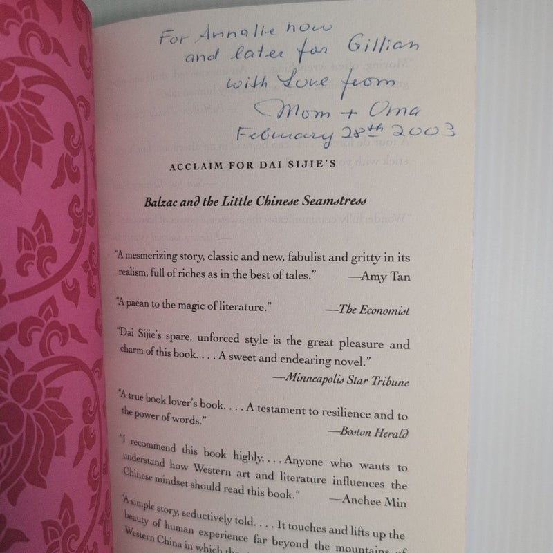 Balzac and the Little Chinese Seamstress