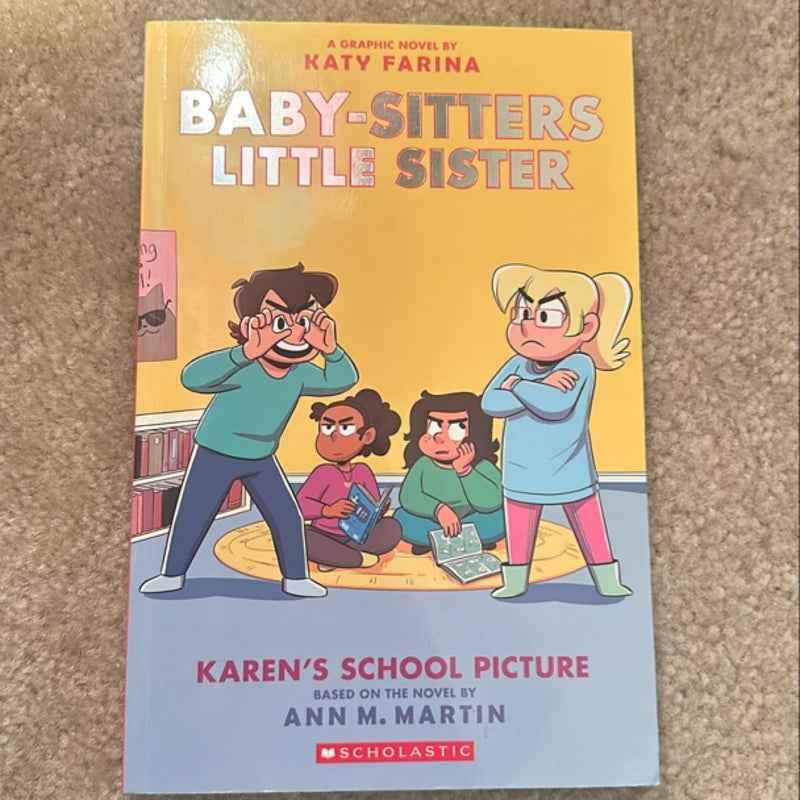 Karen's School Picture: a Graphic Novel (Baby-Sitters Little Sister #5) (Adapted Edition)