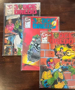 Judge Dredd #16, 17 & 18 (1986 series)