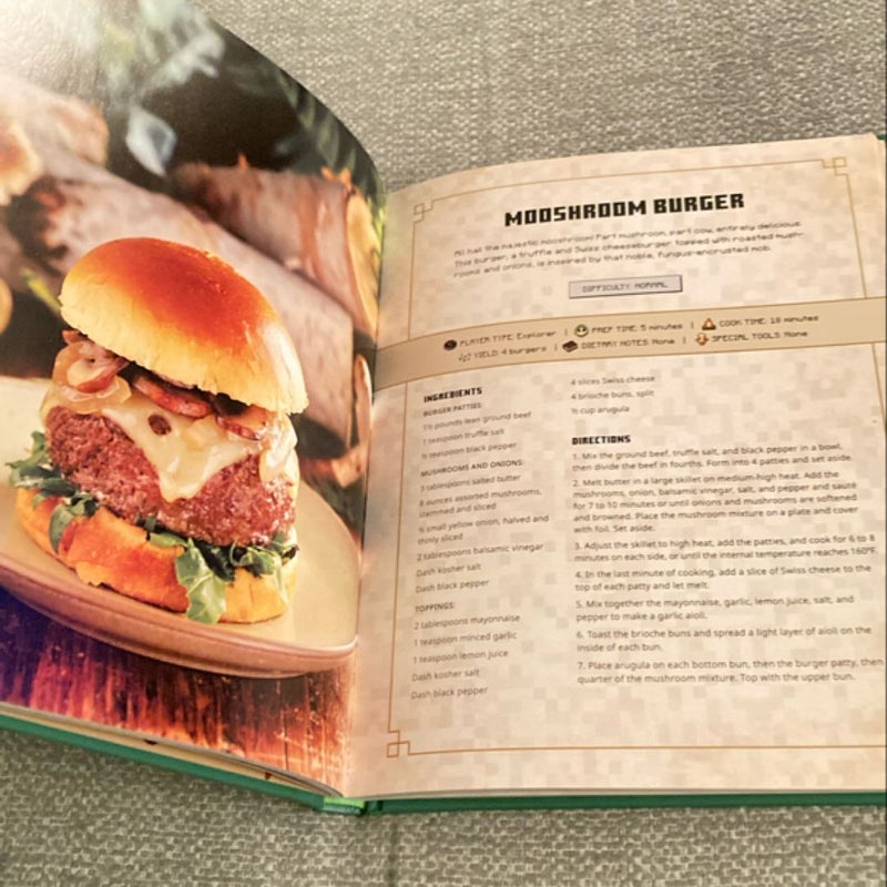 Minecraft: Gather, Cook, Eat! Official Cookbook