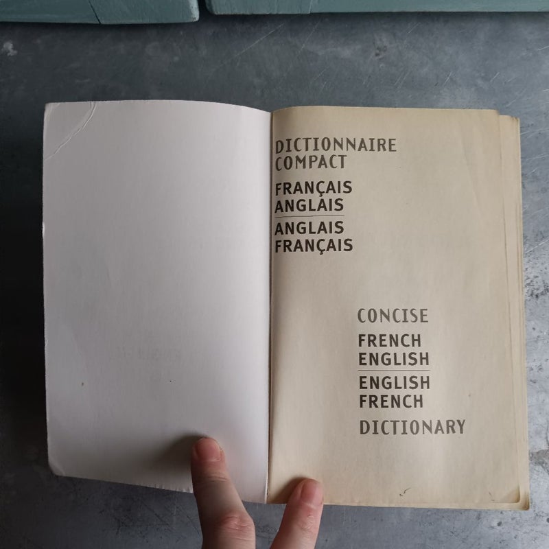 Larousse Concise French-English/English-French Dictionary