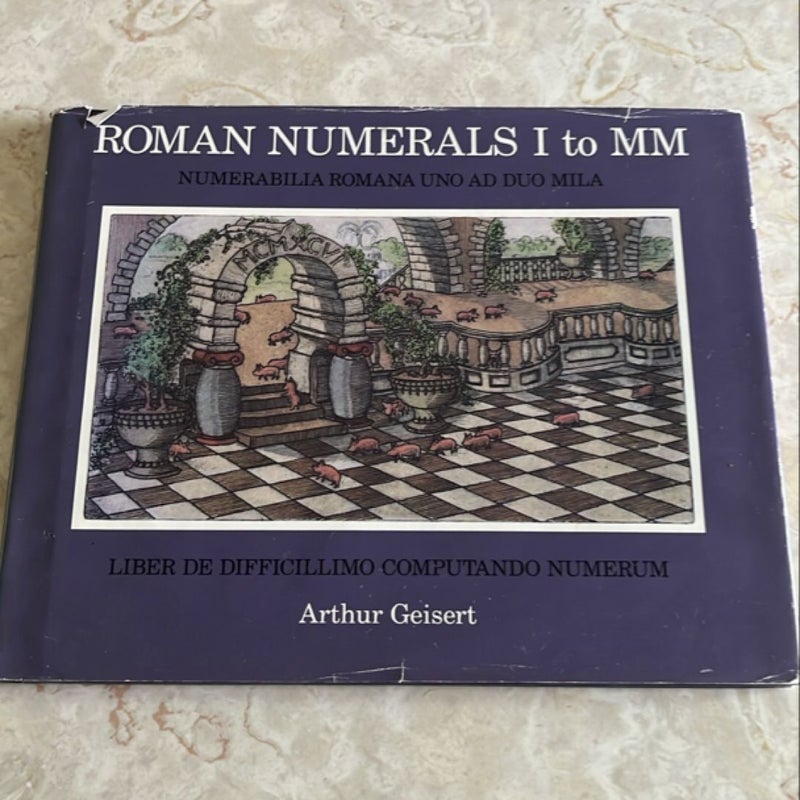 Roman Numerals I to MM