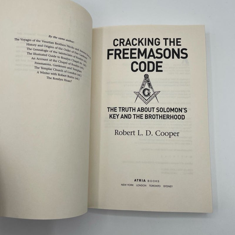 Cracking the Freemasons Code