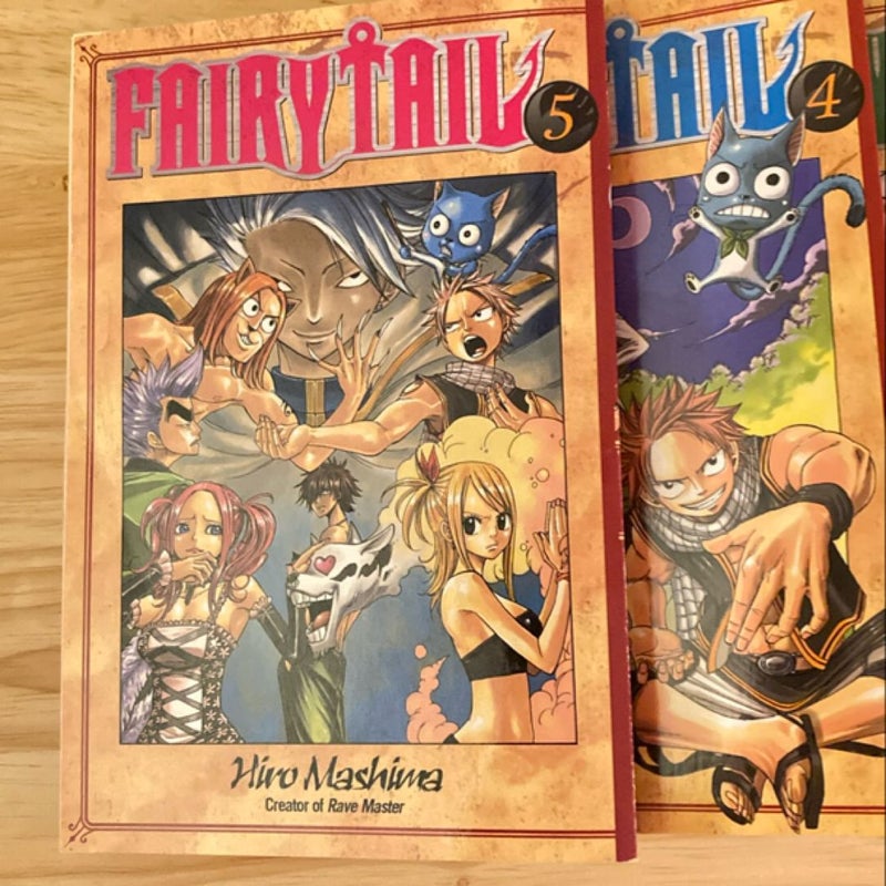 Fairy Tail 1-5 