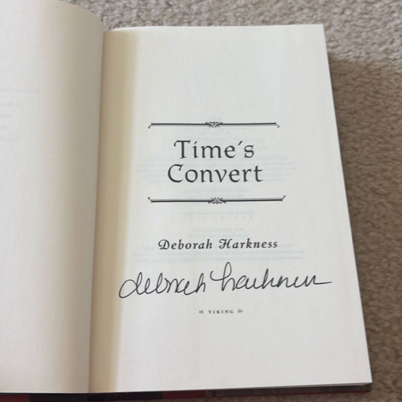 Time's Convert - signed edition