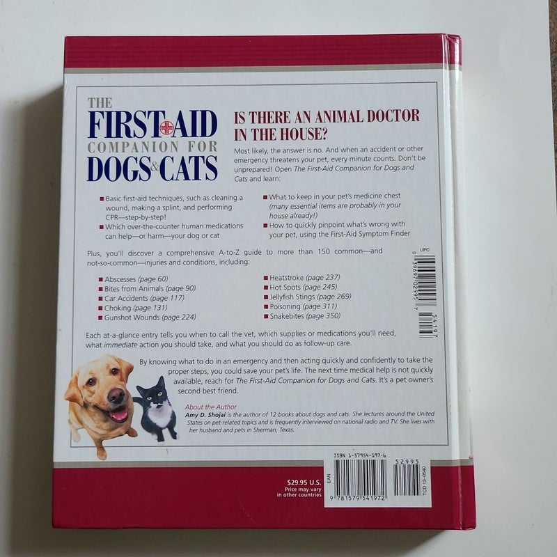 The First-Aid Companion for Dogs and Cats