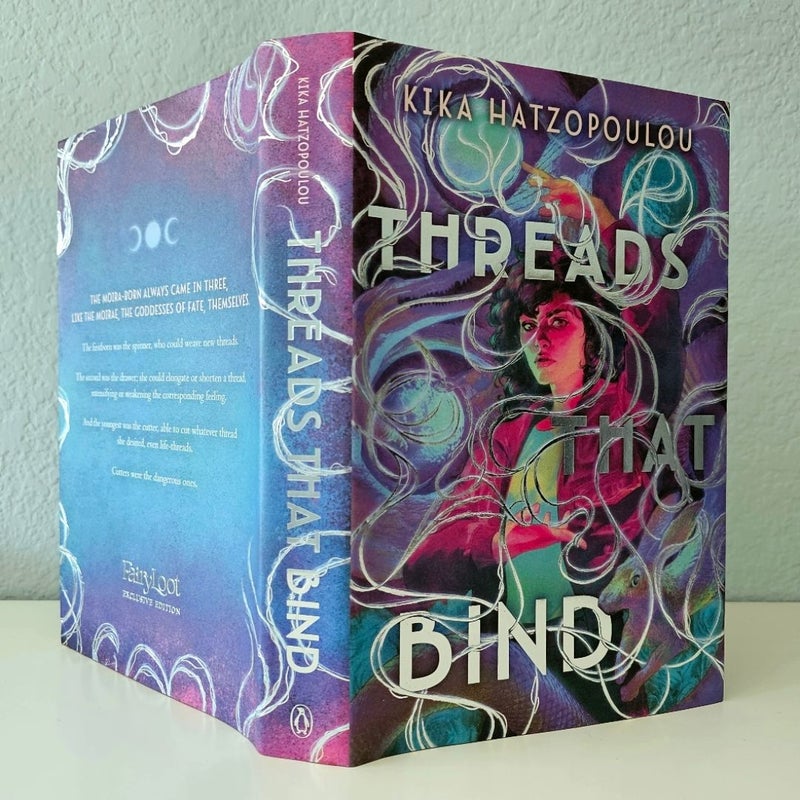 Fairyloot The Threads That Bind SIGNED by Kika Hatzopoulou Special Edition