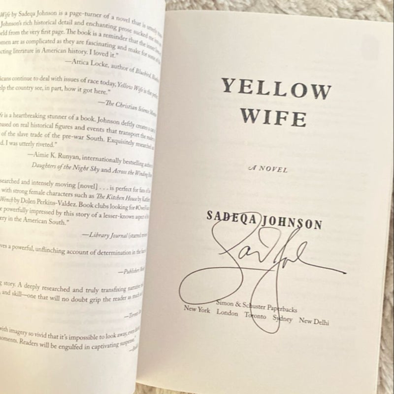 Yellow Wife (Signed Edition)