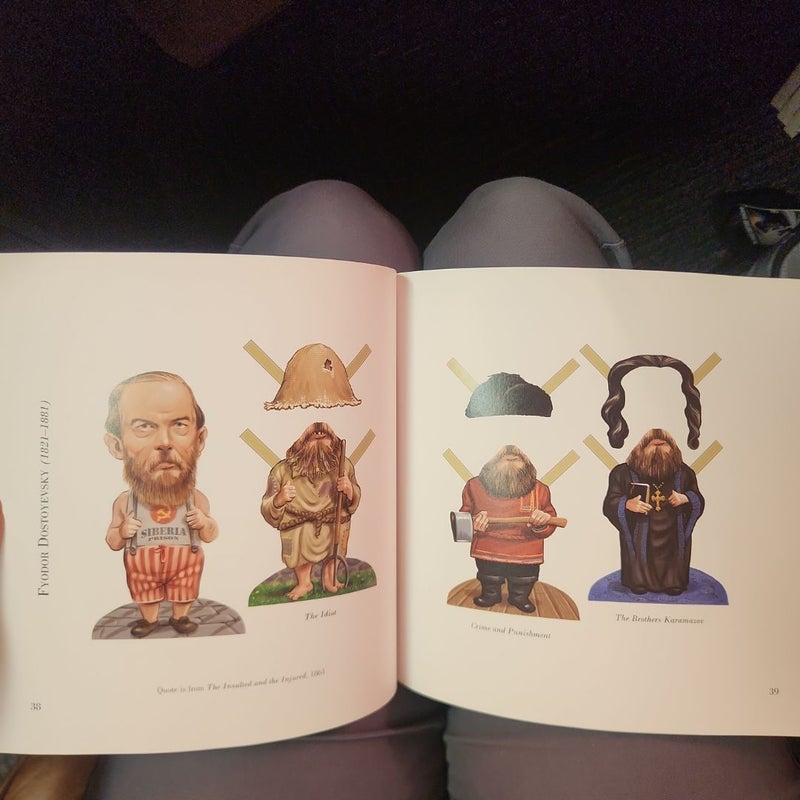 Literary Greats Paper Dolls