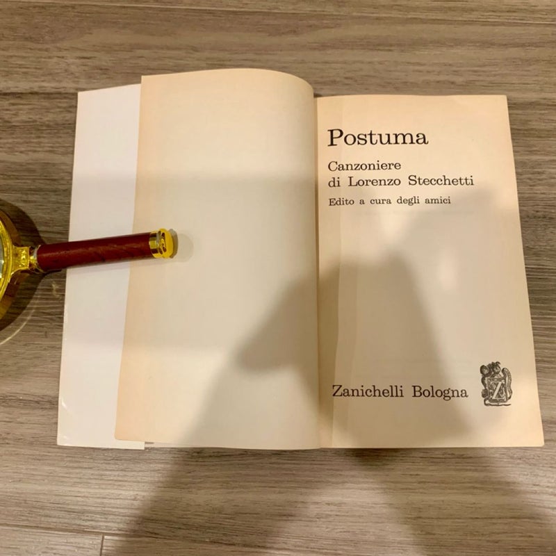 Postuma (*Italian Edition*)