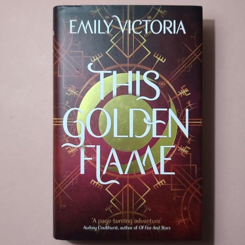 This Golden Flame - Fairyloot - Autographed 
