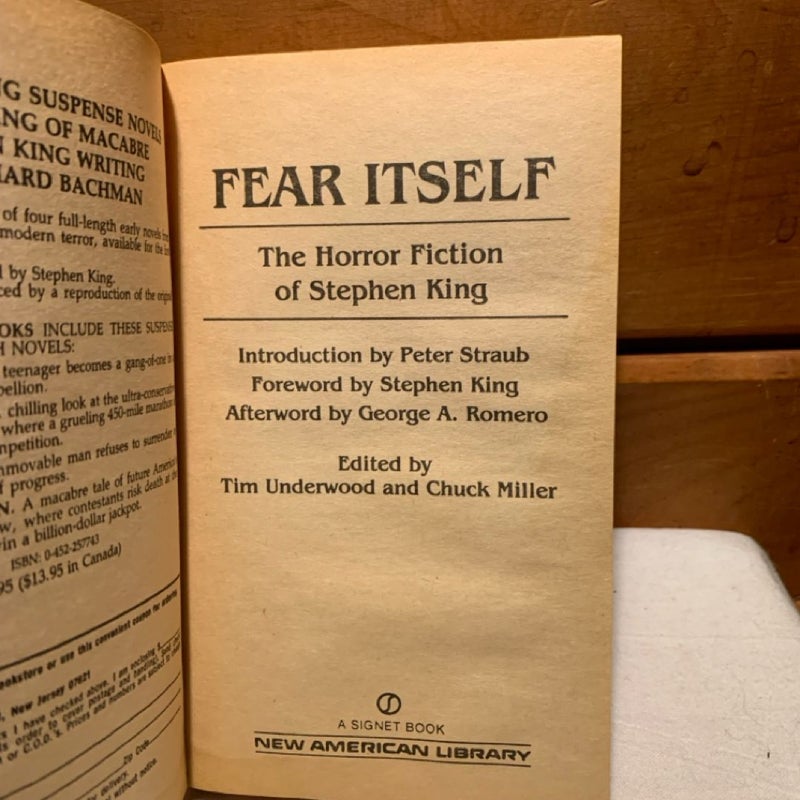 Fear Itself (1st ed.)