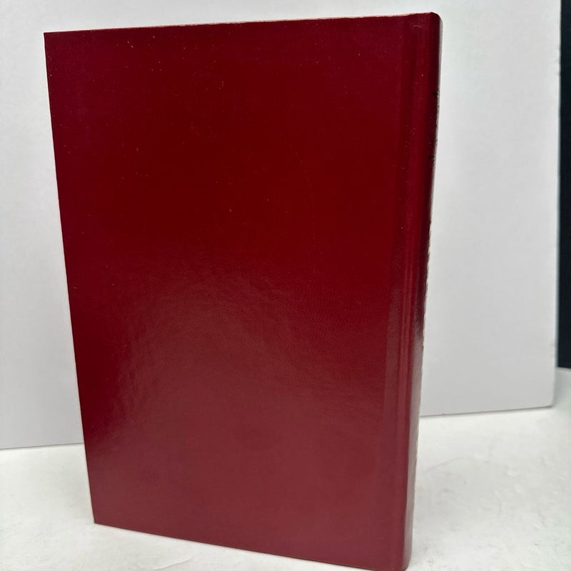 The Dark Half Stephen King Library Edition “Red Leather” Bound 