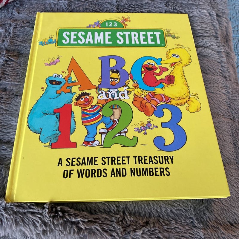 ABC and 1,2,3: a Sesame Street Treasury of Words and Numbers (Sesame Street)