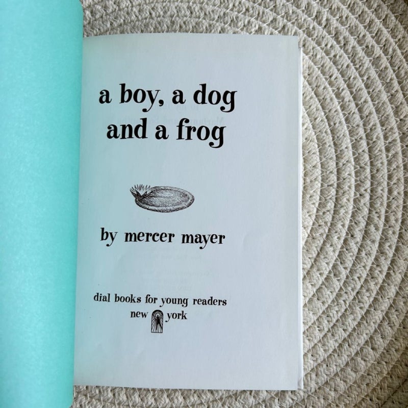 A Boy, a Dog, and a Frog