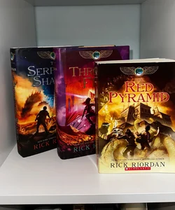 Books 1-3 of the Kane Chronicles