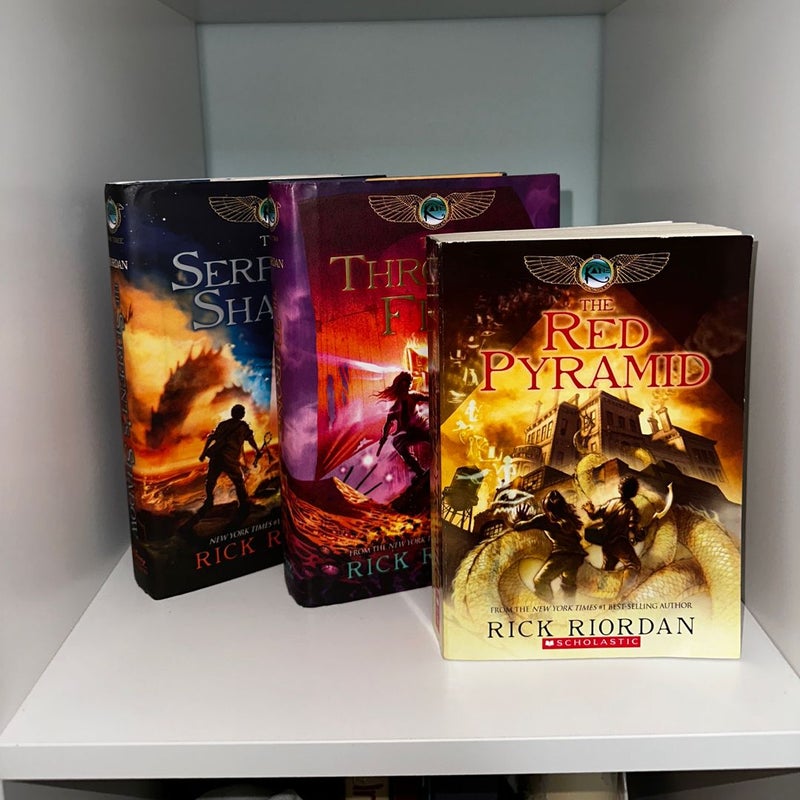 Books 1-3 of the Kane Chronicles