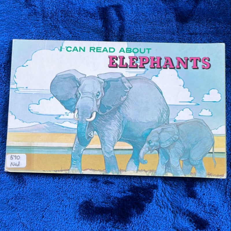 I Can Read About Elephants