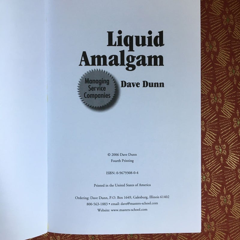 Liquid Almalgam