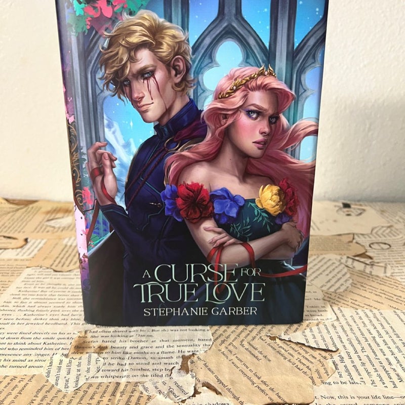 A curse for true love special edition hardcover with  dust jacket