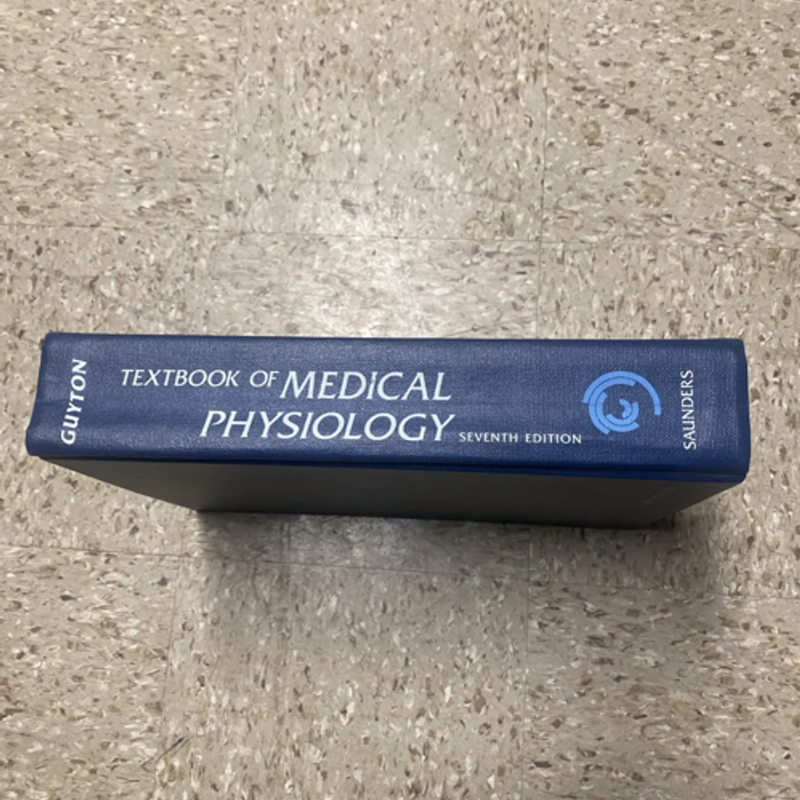 Textbook of Medical Physiology Guyton 7th Edition Medical Hardcover Book