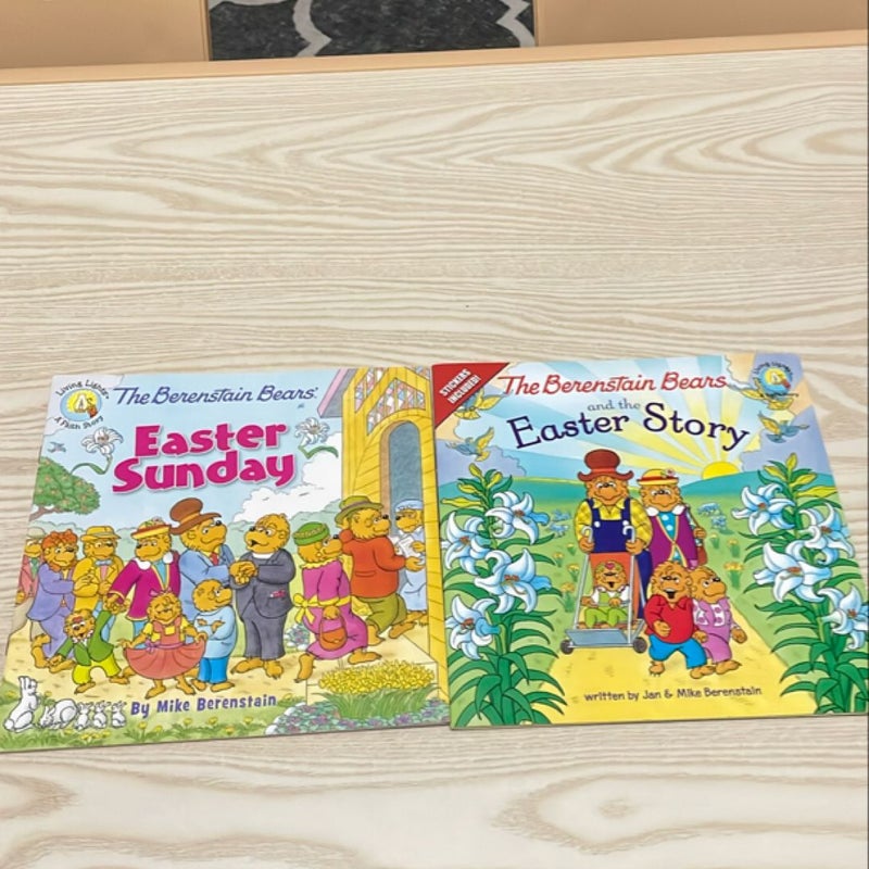 The Berenstain Bears and the Easter Story & Easter Sunday Lot