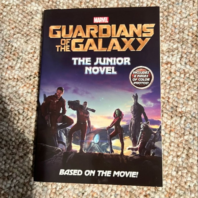 The junior novel Guardians  of the Galaxy 