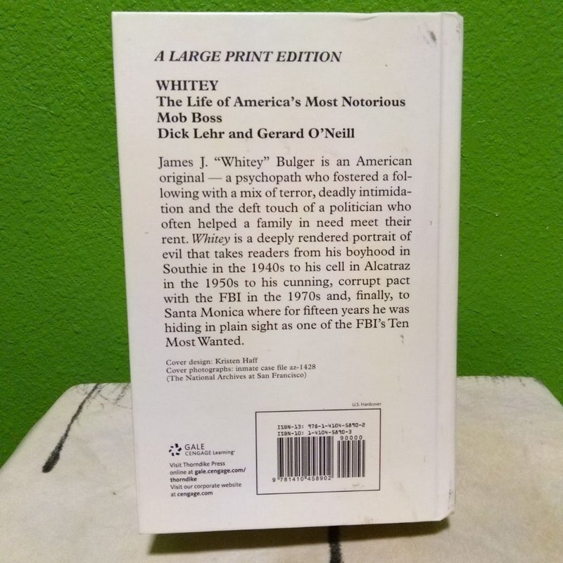 Whitey - Large Print
