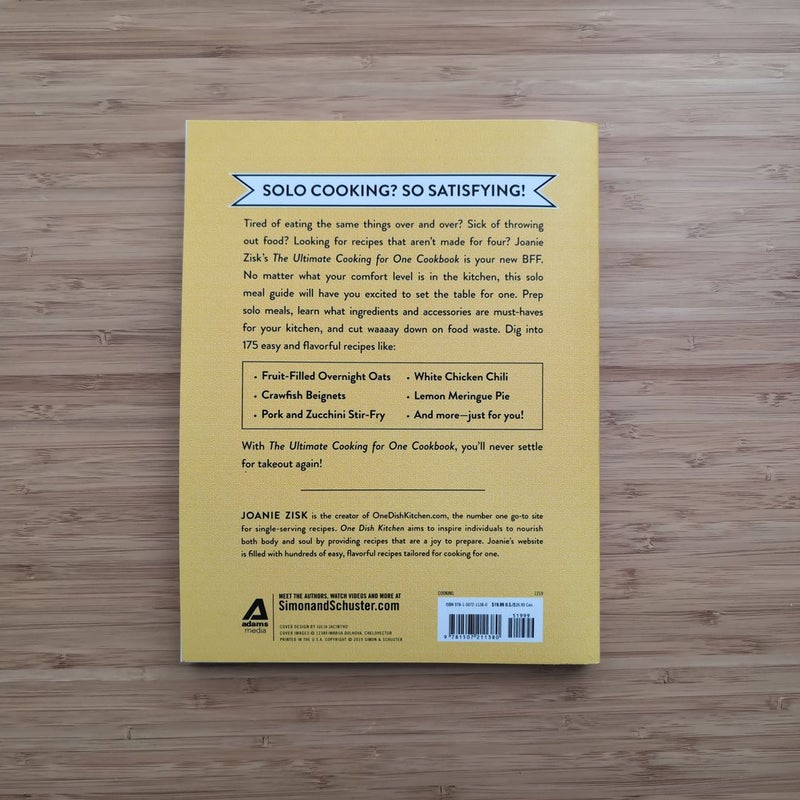 The Ultimate Cooking for One Cookbook