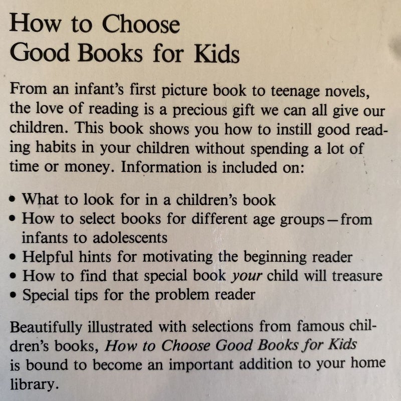 How to Choose Good Books for Kids