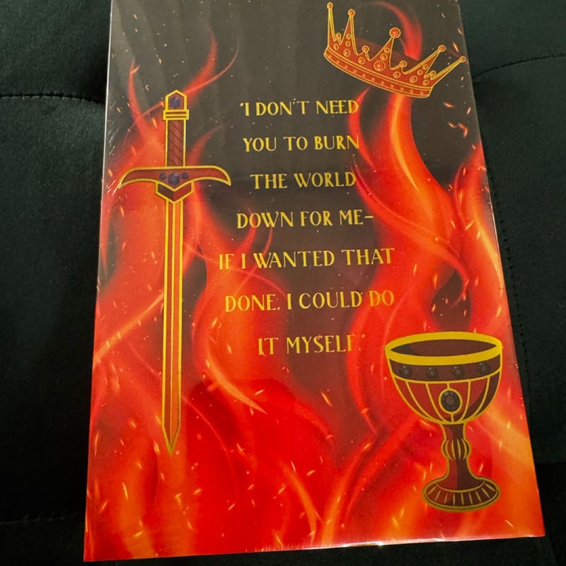 Flame @ Sparrow bookish box special edition