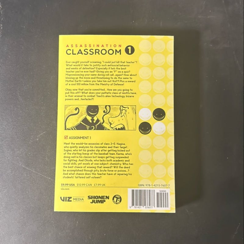 Assassination Classroom, Vol. 1