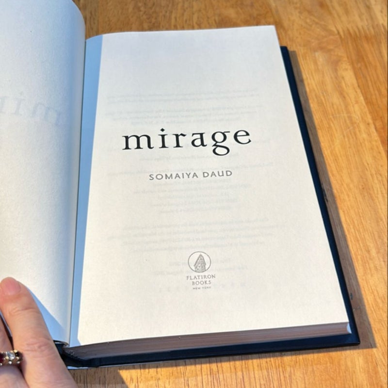 Signed 1st Ed 1st Print * Mirage
