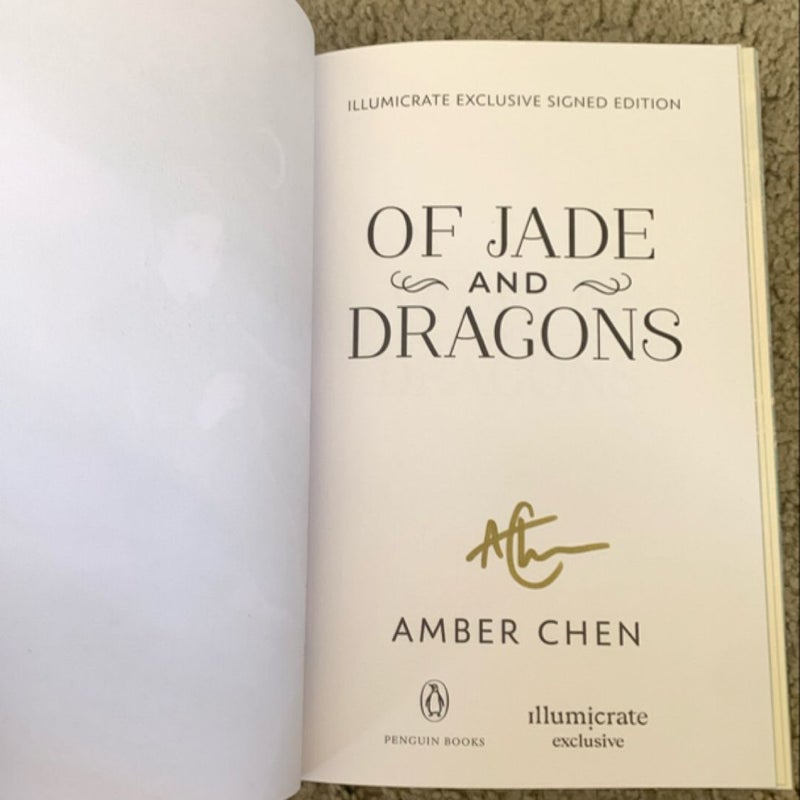 Of Jade and Dragons illumicrate [signed]