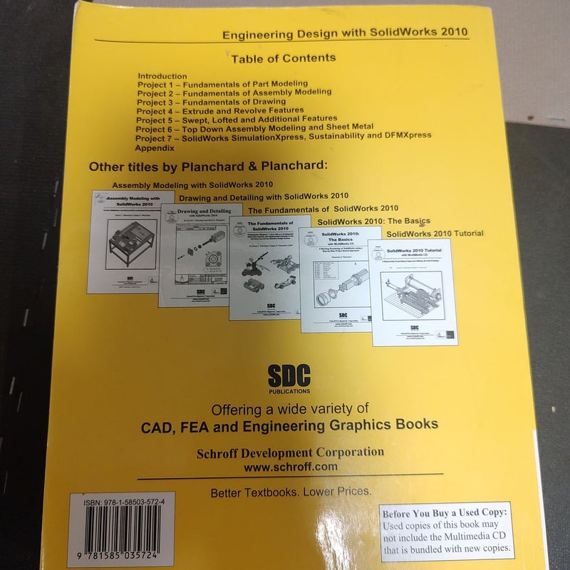 Engineering Design with SolidWorks 2010 and Multimedia CD