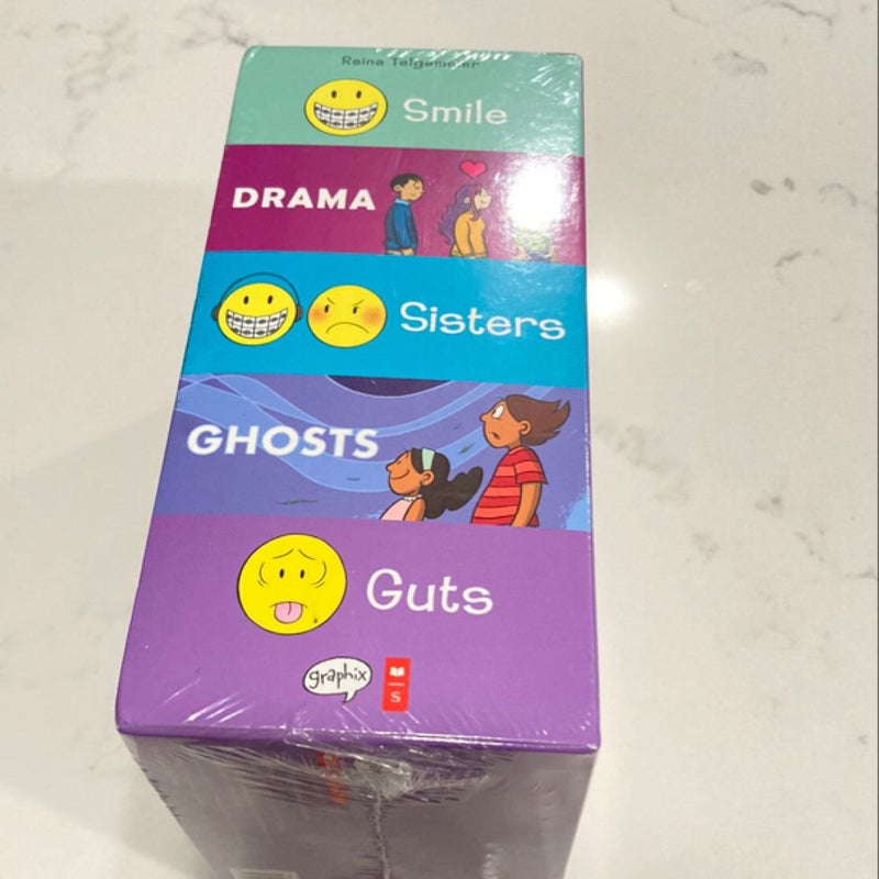 Raina Telgemeier 5 Book Collection