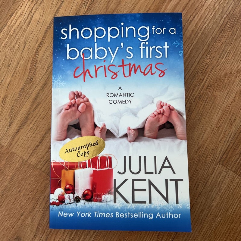 Shopping for a Baby's First Christmas- SIGNED BY AUTHOR