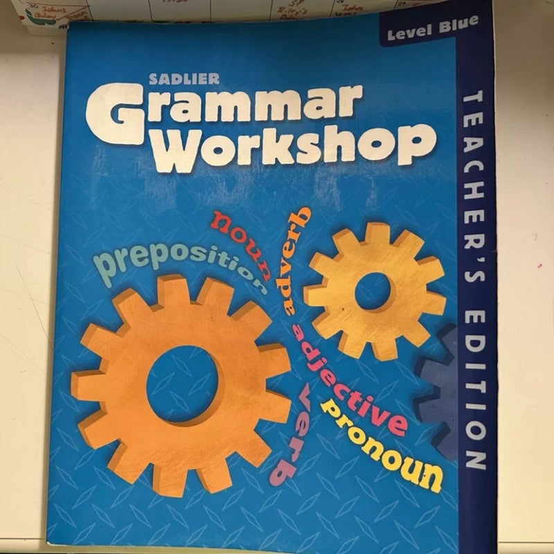 Sadlier Grammar workshop (blue) 