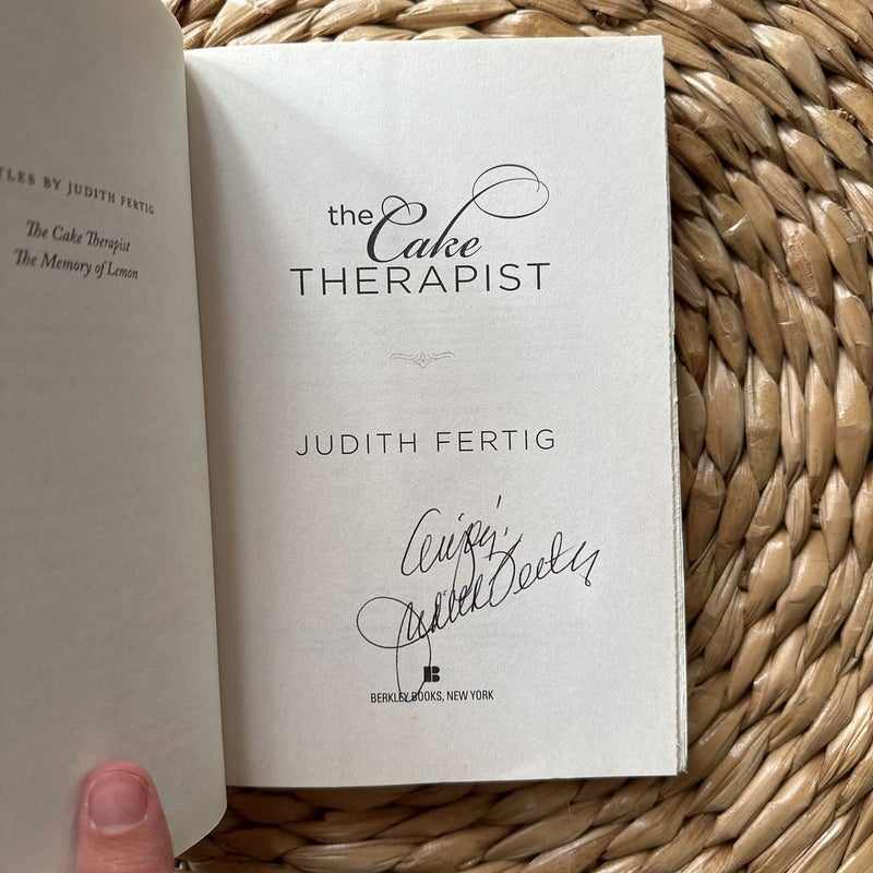 The Cake Therapist (Signed)