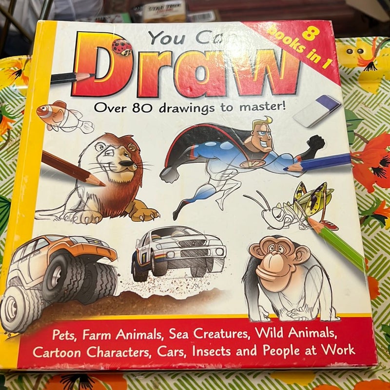 You Can Draw 8 Books in 1 Binder