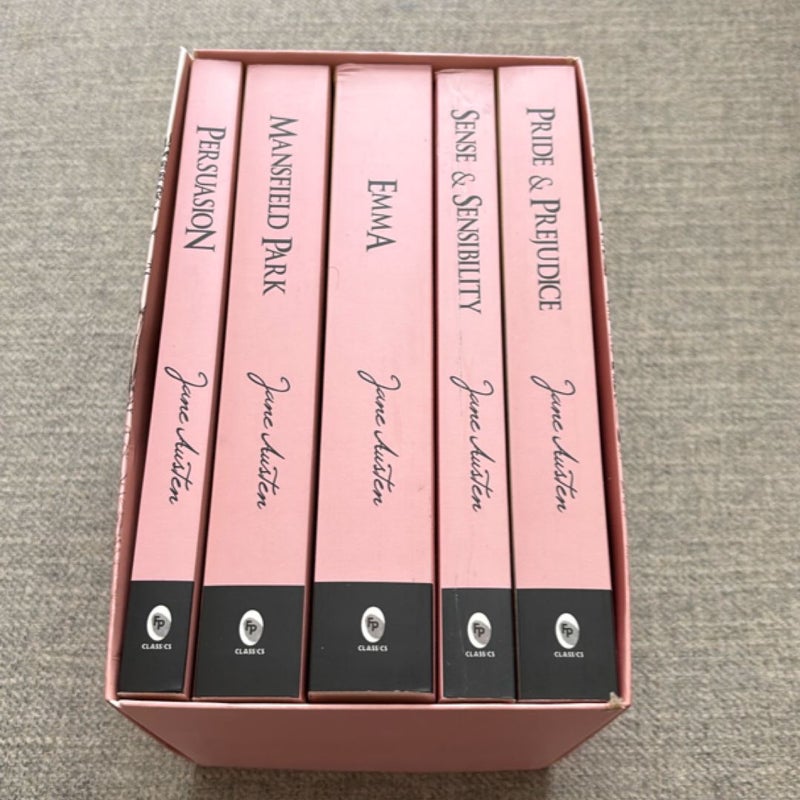 Greatest Works of Jane Austen (Set of 5 Books)