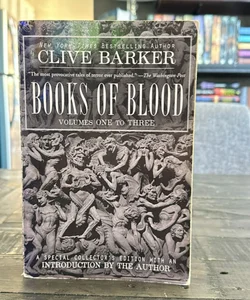 Clive Barker's Books of Blood 1-3