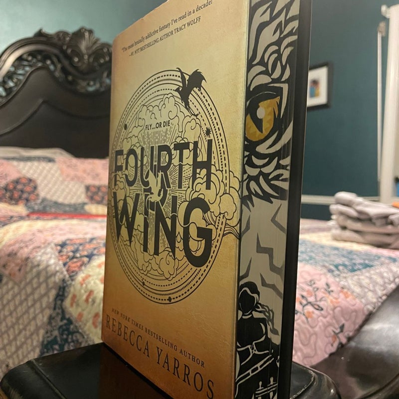 Fourth Wing Sprayed Pages