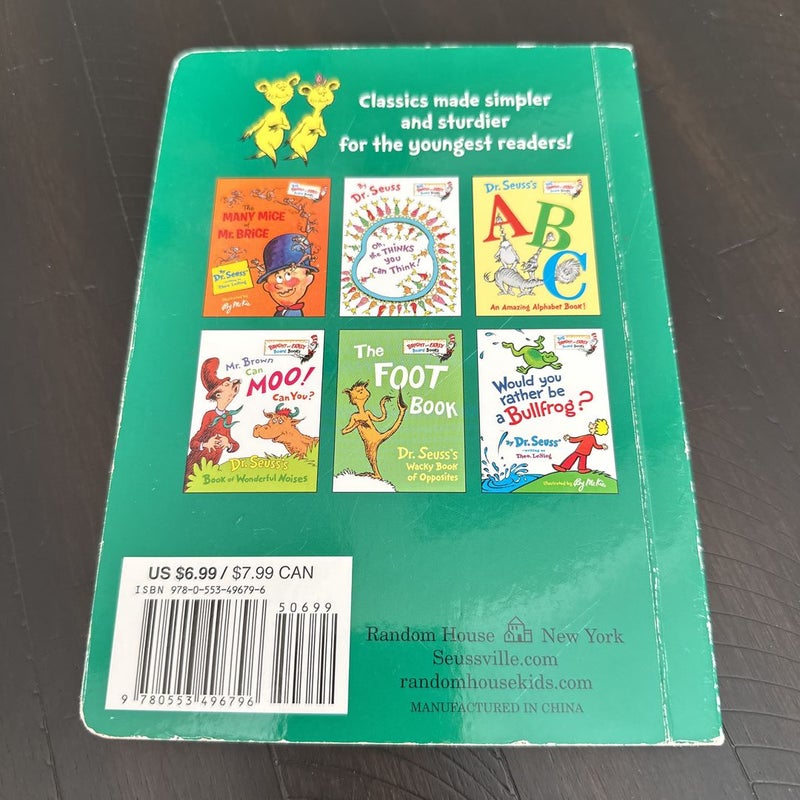 Dr. Seuss Board Book Bundle